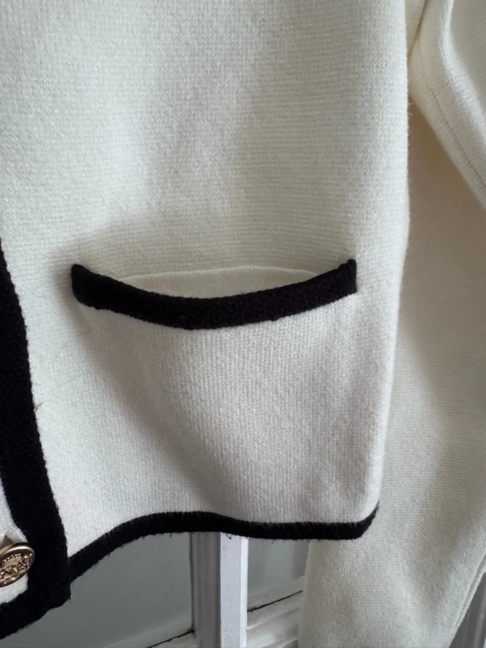 Abercrombie & Fitch LuxeLoft Crew Sweater Jacket, Size extra Small XS - Picture 6 of 8